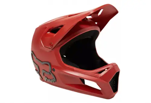 Casque VTT Fox rouge top enduro ou DH