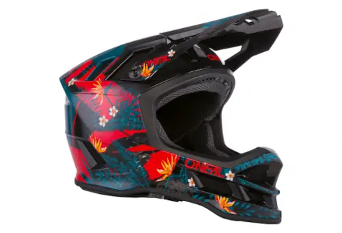 magnifique casque vtt multicolore