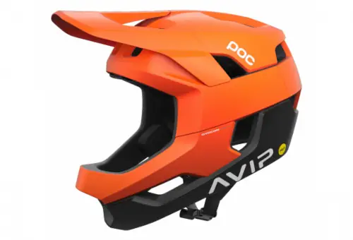 POC fait meilleur casque vtt DH orange