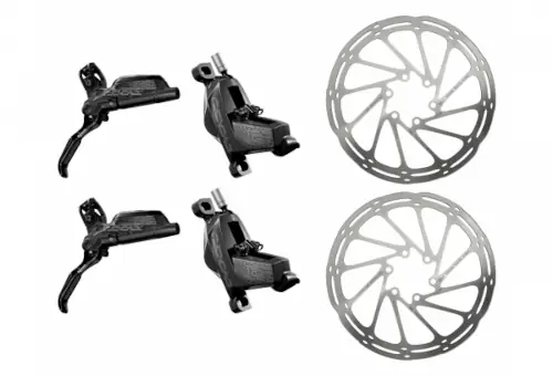 solide freins hydrauliques VTT DH pour débutant